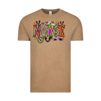 Vintage Coffee nurse halloween Vintage Tee - RacoonDesign