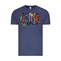 Vintage Denim nurse halloween Vintage Tee - RacoonDesign