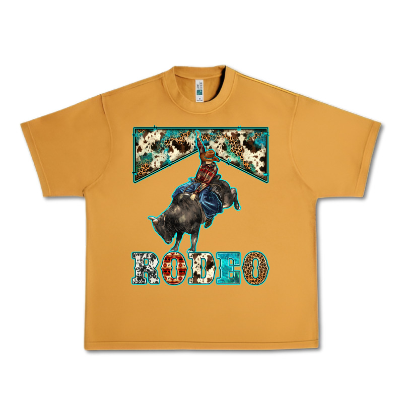 Western Rodeo Bullfighter Urban Heavy Tee by BarkalooDesign | Teevron