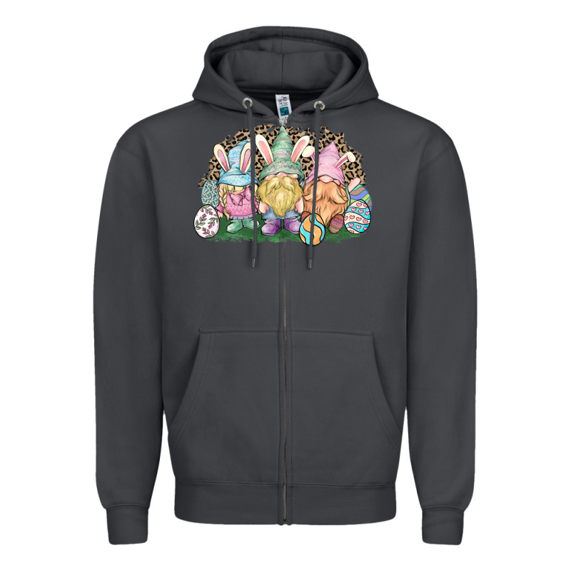 Easter Day Gnomes Zipper Hoodie by NancyCooperArtShop | Teevron
