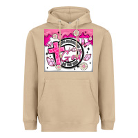 Mushroom doing my best and letting god Heavyweight Hoodie - MaliasSmallBusiness
