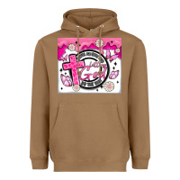 Toasted Coconut doing my best and letting god Heavyweight Hoodie - MaliasSmallBusiness