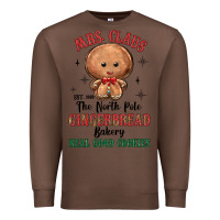 Chestnut mrs claus the north pole gingerbread bakery real g Premium Sweatshirt - MaliasSmallBusiness