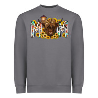 Storm mom highland cow Heavyweight Sweatshirt - RacoonDesign