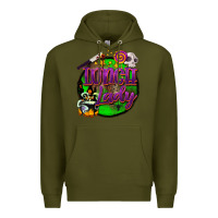 Army Green halloween lunch lady Premium Hoodie - BarkalooDesign