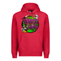 Cardinal halloween lunch lady Premium Hoodie - BarkalooDesign