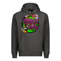 Charcoal Heather halloween lunch lady Premium Hoodie - BarkalooDesign