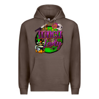 Coffee halloween lunch lady Premium Hoodie - BarkalooDesign