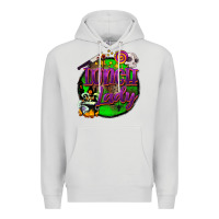 Dove Grey halloween lunch lady Premium Hoodie - BarkalooDesign