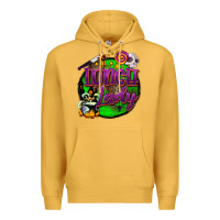 Mustard halloween lunch lady Premium Hoodie - BarkalooDesign