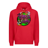 Red halloween lunch lady Premium Hoodie - BarkalooDesign