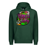 Sports Green halloween lunch lady Premium Hoodie - BarkalooDesign