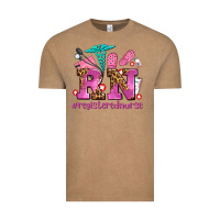 Vintage Coffee registered nurse with crocs Vintage Tee - AdoDesignShop