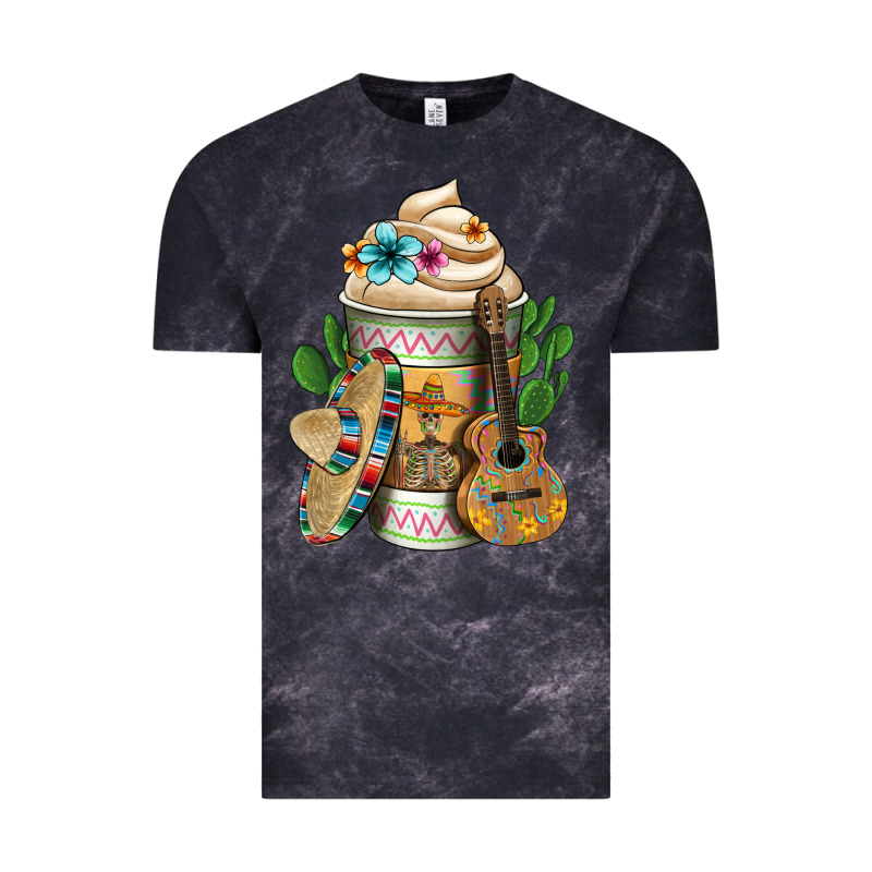 Mexican Hot Coffee Cup Vintage Tee by FaDigitalArtStudio | Teevron