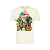 Vintage Arctic mexican hot coffee cup Vintage Tee - FaDigitalArtStudio