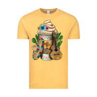 Vintage Mustard mexican hot coffee cup Vintage Tee - FaDigitalArtStudio