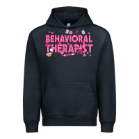 Navy Breast Cancer behavioral therapist Urban Hoodie - texasbilliewilder