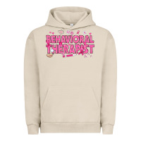 Pigment French Oak Breast Cancer behavioral therapist Urban Hoodie - texasbilliewilder
