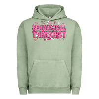 Pigment Oil Green Breast Cancer behavioral therapist Urban Hoodie - texasbilliewilder