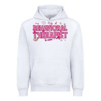 White Breast Cancer behavioral therapist Urban Hoodie - texasbilliewilder