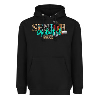Black senior graduated 2023 Heavyweight Hoodie - NancyCooperArtShop