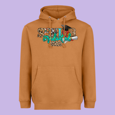 Senior Graduated 2023 Heavyweight Hoodie Designed By Nancycooperartshop