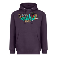 Plum senior graduated 2023 Heavyweight Hoodie - NancyCooperArtShop