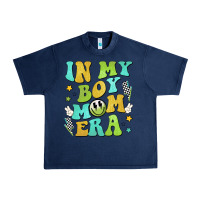 Navy in my boy mom era Urban Heavy Tee - JahusDesignShop