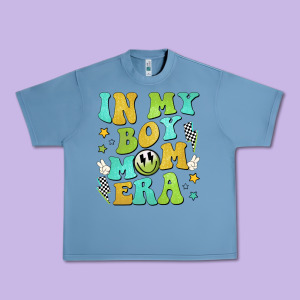 In My Boy Mom Era Urban Heavy Tee Designed By Jahusdesignshop