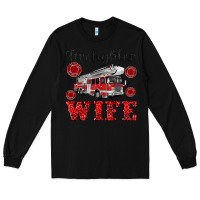 Black firefighter wife Long Sleeve Tee - Artiststas