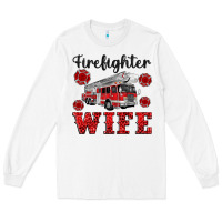 White firefighter wife Long Sleeve Tee - Artiststas