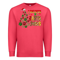 Cardinal i believe in santa paws Premium Sweatshirt - MaliasSmallBusiness