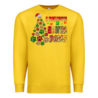 Lemon i believe in santa paws Premium Sweatshirt - MaliasSmallBusiness