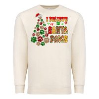 Sandshell i believe in santa paws Premium Sweatshirt - MaliasSmallBusiness