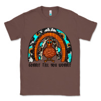 Chestnut gobble till you wobble rainbow Classic Tee - JahusDesignShop