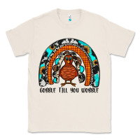 Natural gobble till you wobble rainbow Classic Tee - JahusDesignShop