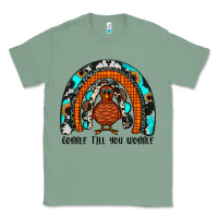 Sage gobble till you wobble rainbow Classic Tee - JahusDesignShop