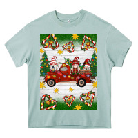 Christmas Gnomes Truck Heavy Core Tee | Teevron