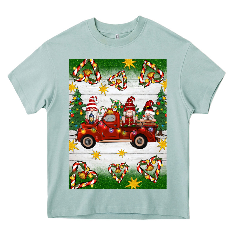 Christmas Gnomes Truck Heavy Core Tee by Artiststas | Teevron