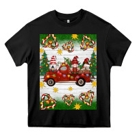 Black christmas gnomes truck Heavy Core Tee - Artiststas
