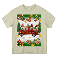 Mossy christmas gnomes truck Heavy Core Tee - Artiststas