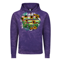 Cloud Purple Iowa State Map Vintage Hoodie - RanaPortraitStore
