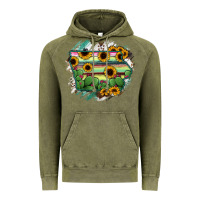 Vintage Olive Iowa State Map Vintage Hoodie - RanaPortraitStore
