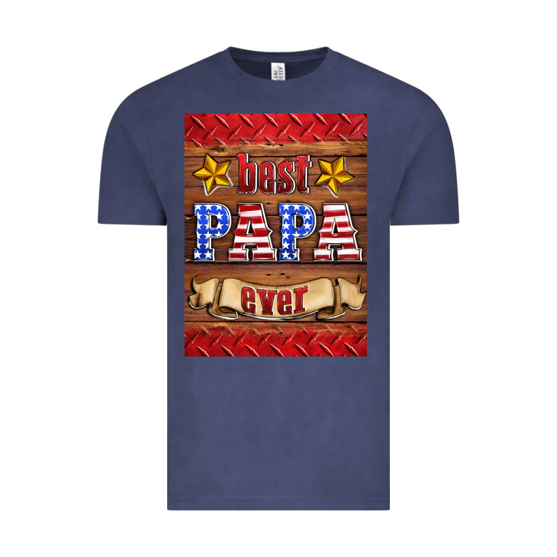 Best Papa Ever Air Freshener Vintage Tee by HRA Design Shop | Teevron