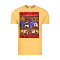 Vintage Mustard best papa ever air freshener Vintage Tee - HRA Design Shop