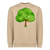Mushroom tree Heavyweight Sweatshirt - FaDigitalArtStudio