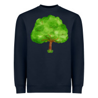Navy tree Heavyweight Sweatshirt - FaDigitalArtStudio