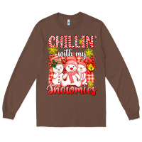 Chestnut chillin  with my red snowmies Long Sleeve Tee - AdoDesignShop