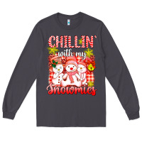 Smoke chillin  with my red snowmies Long Sleeve Tee - AdoDesignShop
