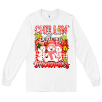 White chillin  with my red snowmies Long Sleeve Tee - AdoDesignShop
